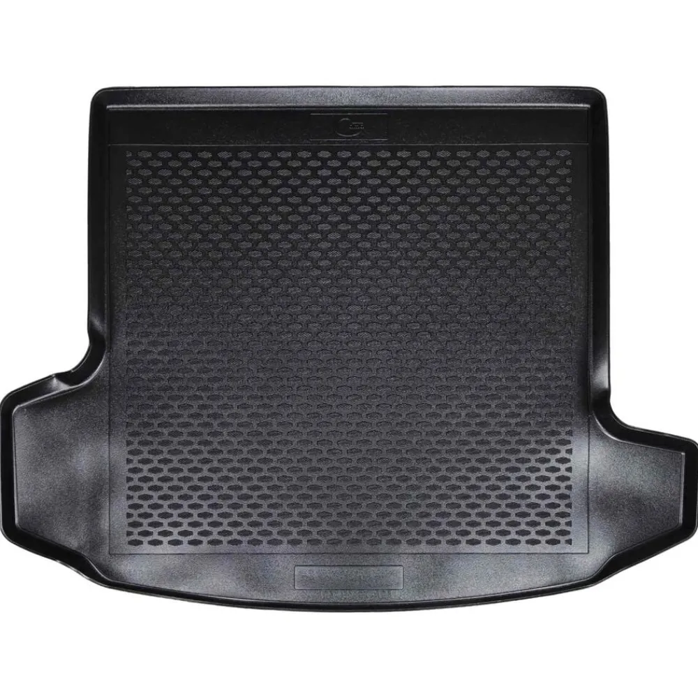 vidaXL Tapis de coffre Noir Caoutchouc