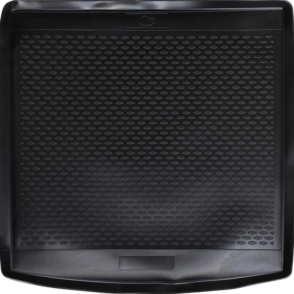 vidaXL Tapis de coffre Noir Caoutchouc