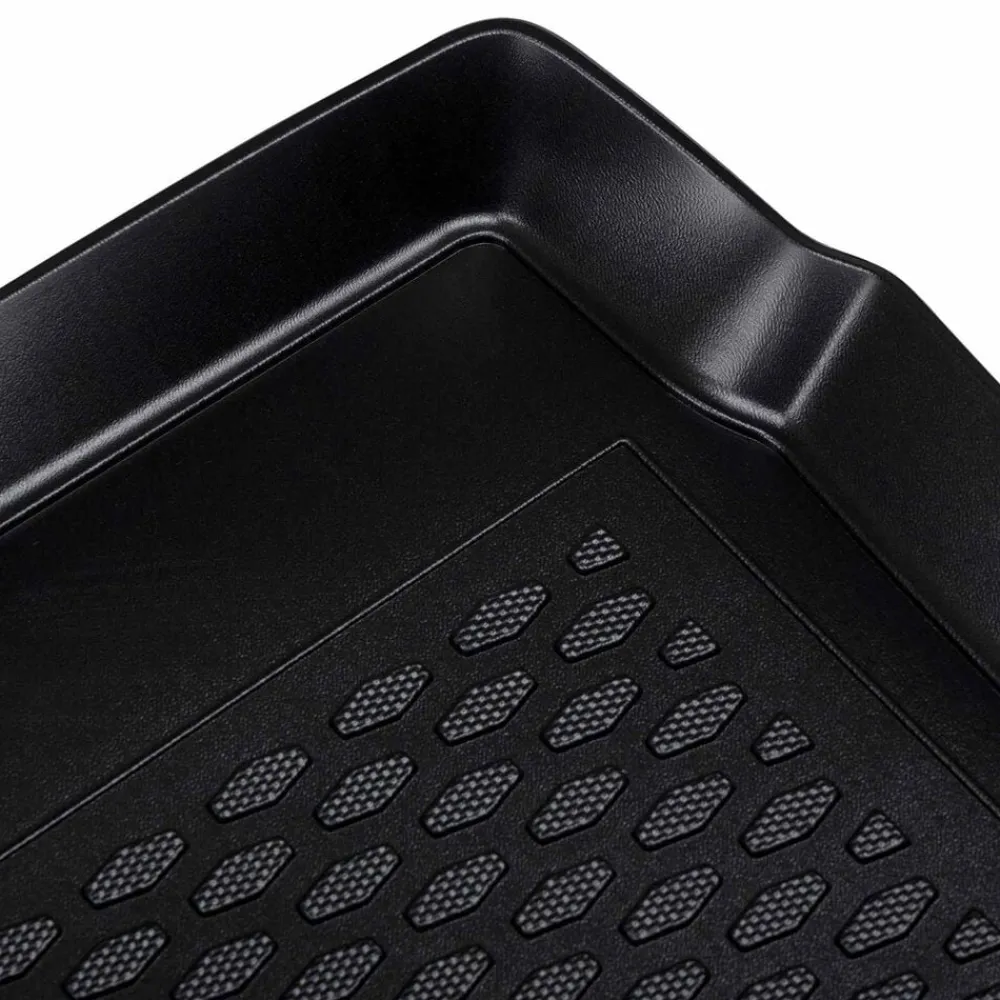 vidaXL Tapis de coffre Noir adapté pour PEUGEOT 208 2018- Caoutchouc