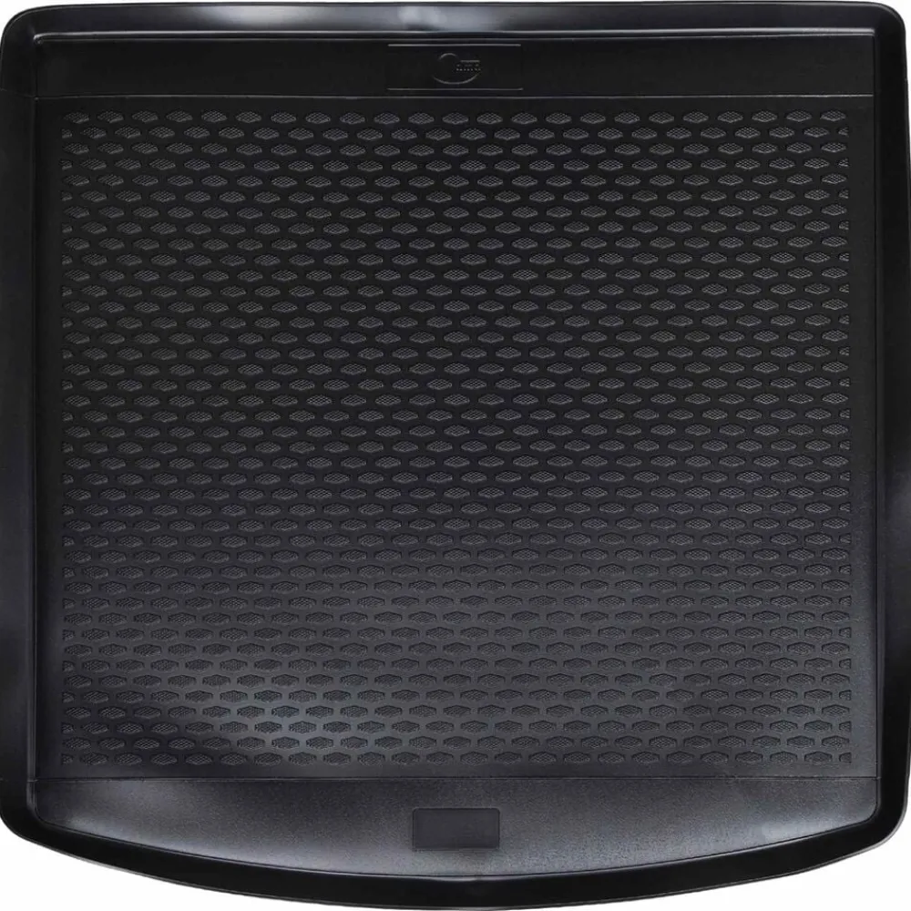 vidaXL Tapis de coffre Noir Caoutchouc