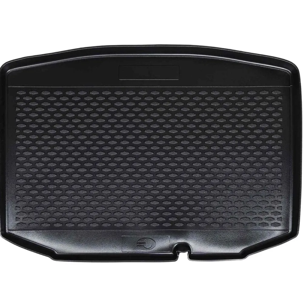 vidaXL Tapis de coffre Noir Caoutchouc