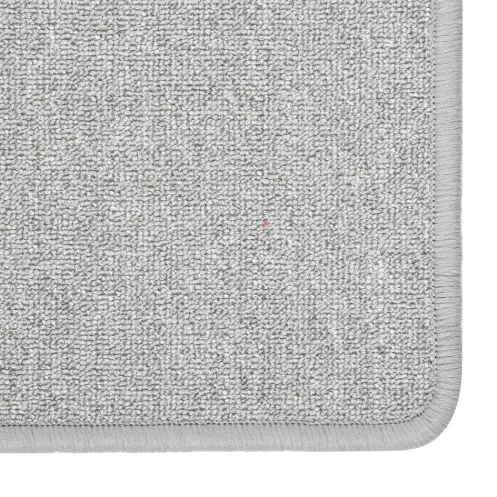 Décorations-vidaXL Tapis de couloir 50x100 cm Gris clair