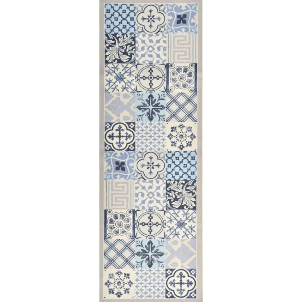 vidaXL Tapis de cuisine lavable Mosaïque 60x300 cm