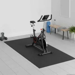 Entraînement & Fitness-vidaXL Tapis de Protection Sport Noir 120 x 60 x 0,6 cm