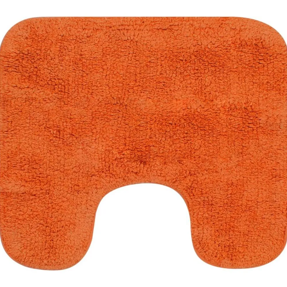 Accessoires De Salle De Bain-vidaXL Tapis de salle de bain 2 pcs Tissu Orange