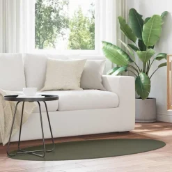 Décorations-vidaXL Tapis de surface HUARTE Vert forêt 80 x 150 cm 100% Polyester Vert for&ecirc;t