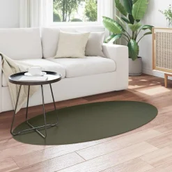 Décorations-vidaXL Tapis de surface HUARTE Vert forêt 80 x 150 cm 100% Polyester Vert forêt