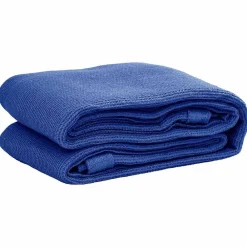 Loisirs De Plein Air-vidaXL Tapis de tente 200x200 cm PEHD Bleu