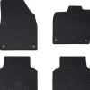 Pièces Détachées Pour Véhicules-vidaXL Tapis de voiture 4 pcs Noir adapté pour VW ID.3 2019-