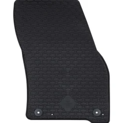 vidaXL Tapis de voiture 4 pcs Noir Caoutchouc