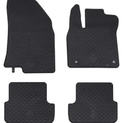 vidaXL Tapis de voiture 4 pcs Noir compatible avec SANDERO 2020-