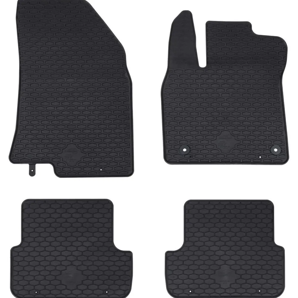 vidaXL Tapis de voiture 4 pcs Noir compatible avec SANDERO 2020-