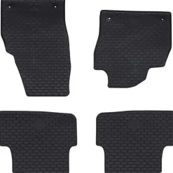 Pièces Détachées Pour Véhicules-vidaXL Tapis de voiture 4 pcs Noir Caoutchouc