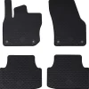 vidaXL Tapis de voiture 4 pcs Noir convient pour VW TIGUAN TDI 2024-