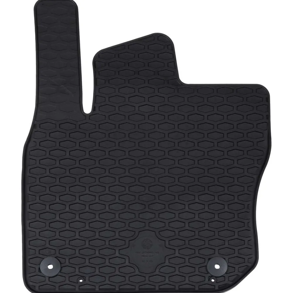 vidaXL Tapis de voiture 4 pcs Noir convient pour VW TIGUAN TDI 2024-