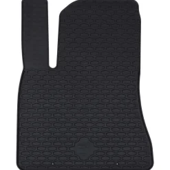 vidaXL Tapis de voiture 4 pcs Noir Caoutchouc