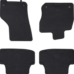 vidaXL Tapis de voiture 4 pcs Noir Adapté pour VW GOLF VIII MHEV 2020-