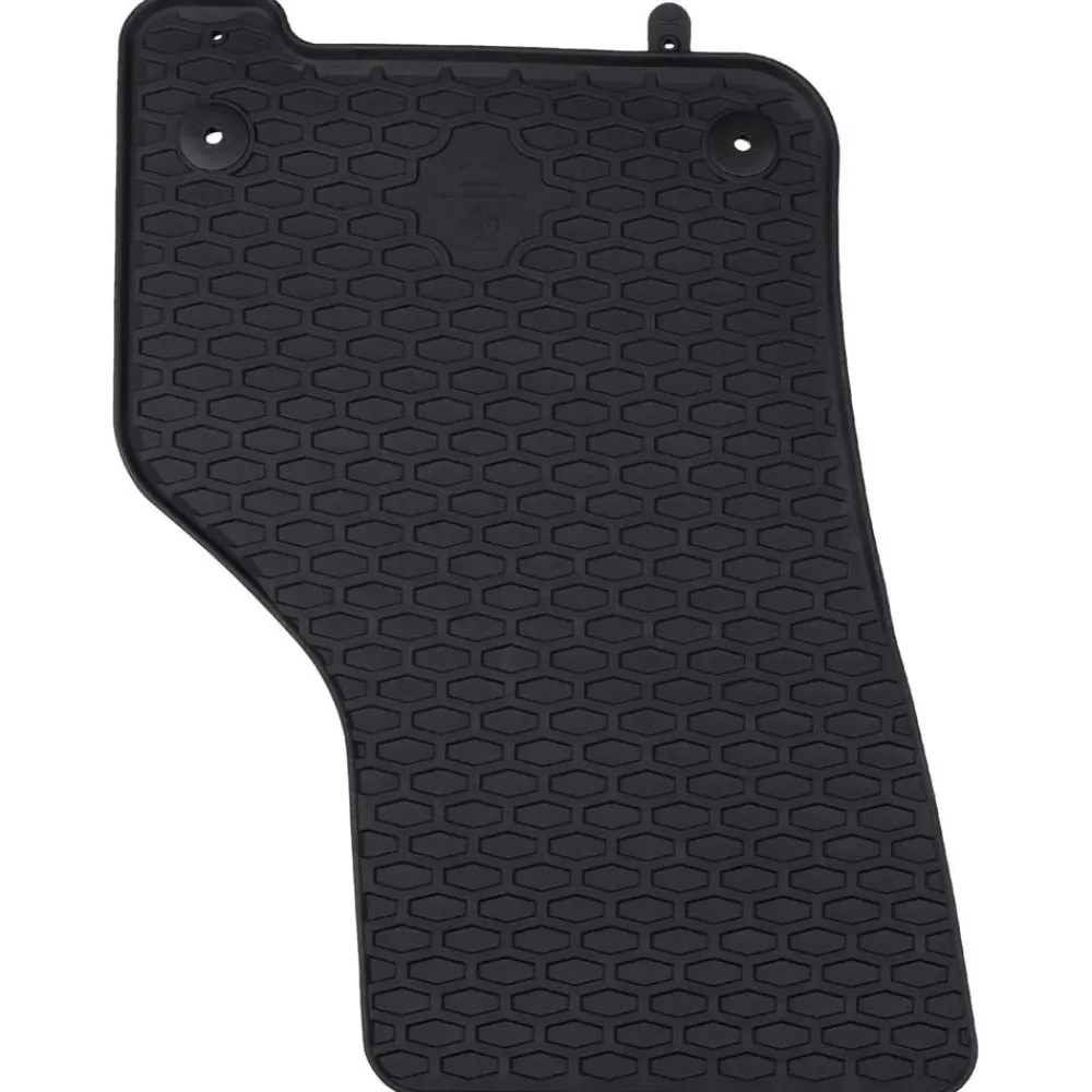 vidaXL Tapis de voiture 4 pcs Noir Adapté pour VW GOLF VIII MHEV 2020-