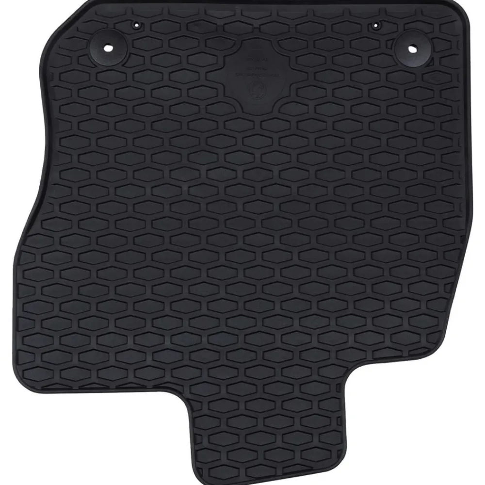vidaXL Tapis de voiture 4 pcs Noir Adapté pour VW GOLF VIII MHEV 2020-