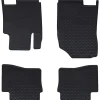 Pièces Détachées Pour Véhicules-vidaXL Tapis de voiture 4 pcs Noir Caoutchouc