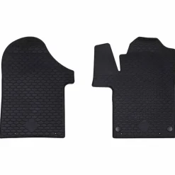 Pièces Détachées Pour Véhicules-vidaXL Tapis de voiture 2 pcs Noir Caoutchouc