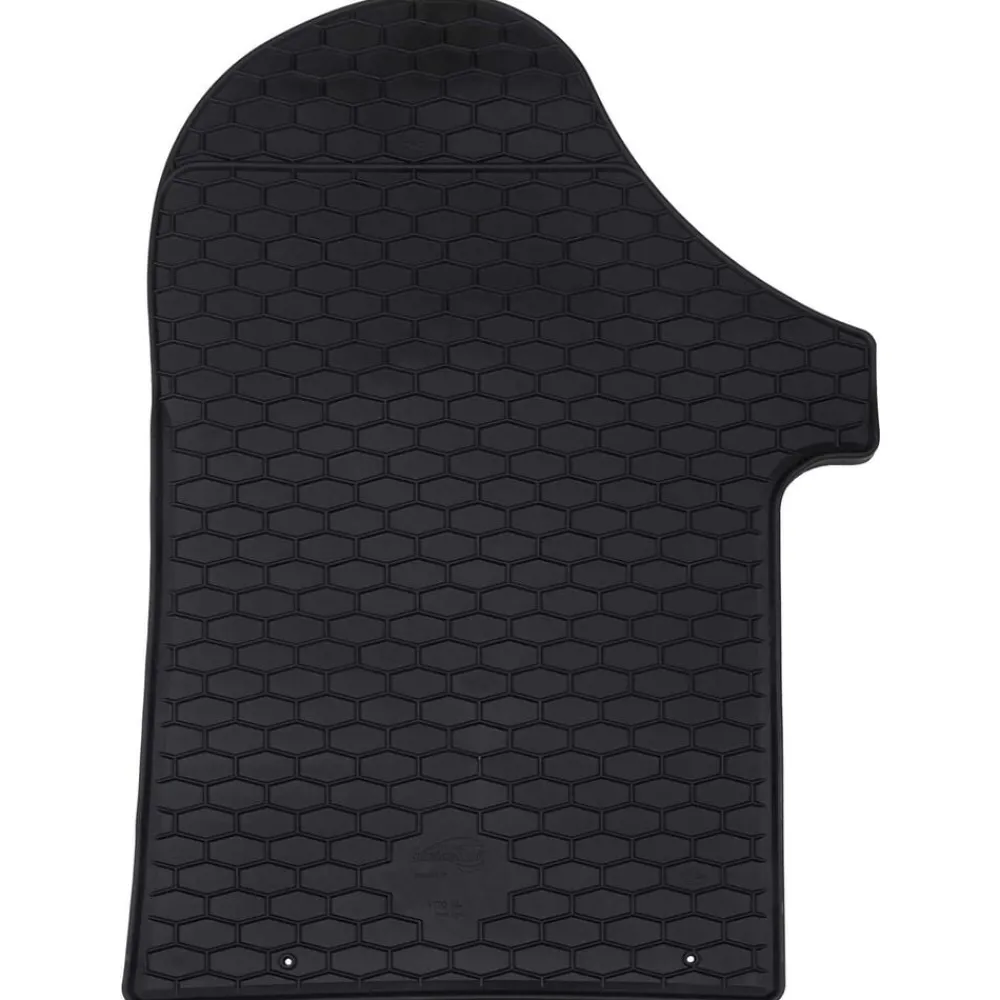 Pièces Détachées Pour Véhicules-vidaXL Tapis de voiture 2 pcs Noir Caoutchouc