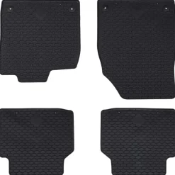 vidaXL Tapis de voiture 4 pcs Noir adapté pour Audi Q4 etron 2022-