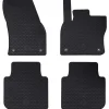 vidaXL Tapis de voiture 4 pcs Noir adapté pour Škoda KODIAQ 2017-2023