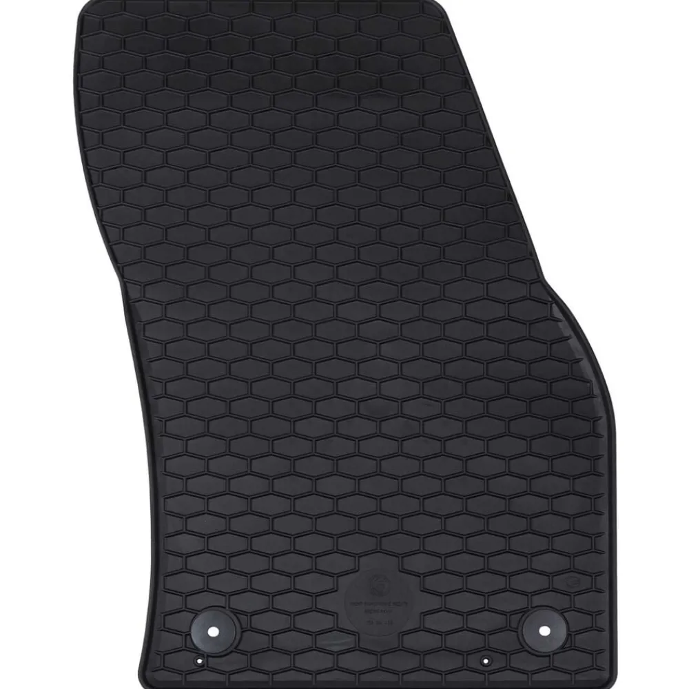 vidaXL Tapis de voiture 4 pcs Noir adapté pour Škoda KODIAQ 2017-2023