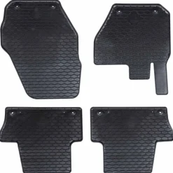 vidaXL Tapis de voiture 4 pcs Noir adapté pour VOLVO XC60 2009-2017