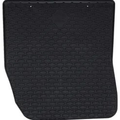 vidaXL Tapis de voiture 2 pcs Noir Caoutchouc