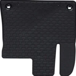 vidaXL Tapis de voiture 2 pcs Noir Caoutchouc