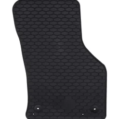 vidaXL Tapis de voiture 4 pcs Noir Caoutchouc