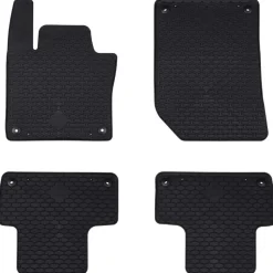 vidaXL Tapis de voiture 4 pcs Noir adapté pour Volvo XC60 2018-