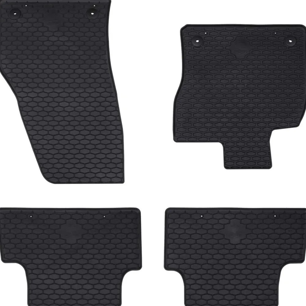 vidaXL Tapis de voiture 4 pcs Noir convient pour T-ROC Cabrio 2019-