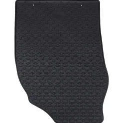 vidaXL Tapis de voiture 4 pcs Noir Caoutchouc