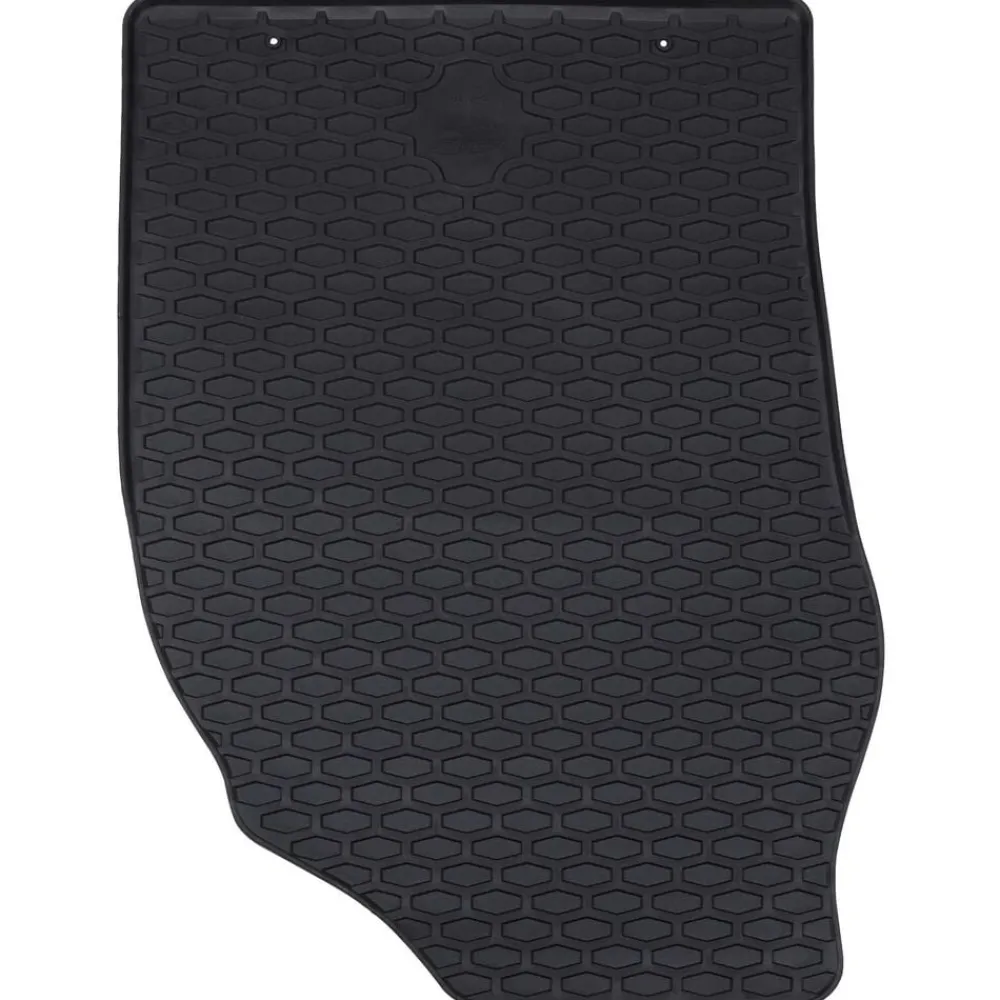 vidaXL Tapis de voiture 4 pcs Noir Caoutchouc