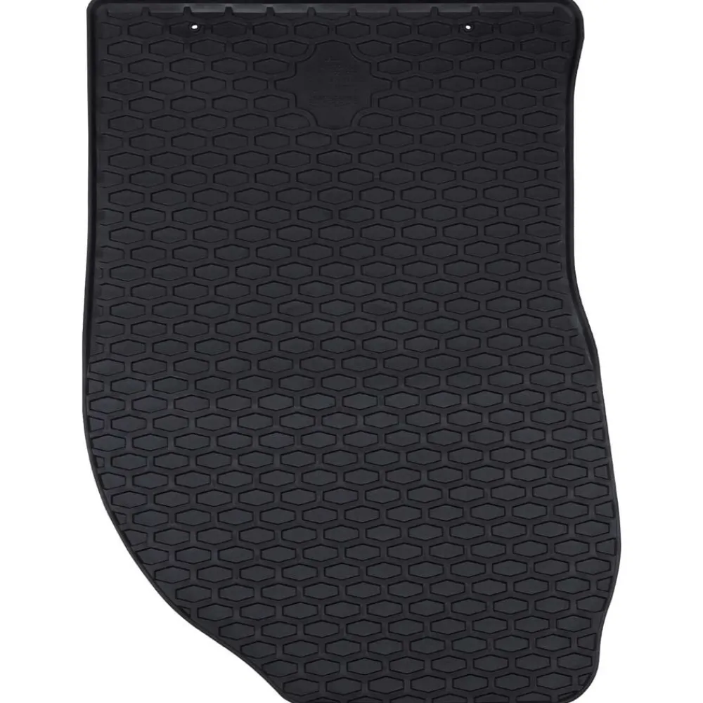 vidaXL Tapis de voiture 4 pcs Noir Caoutchouc