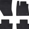 Pièces Détachées Pour Véhicules-vidaXL Tapis de voiture 4 pcs Noir Caoutchouc