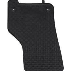 vidaXL Tapis de voiture 4 pcs Noir Caoutchouc
