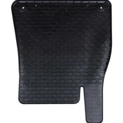 vidaXL Tapis de voiture 4 pcs Noir Caoutchouc