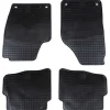 Pièces Détachées Pour Véhicules-vidaXL Tapis de voiture 4 pcs Noir adapté pour VW POLO 2001-2009 NS