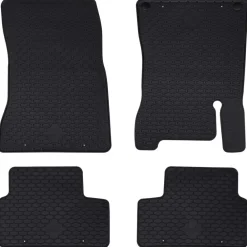 Pièces Détachées Pour Véhicules-vidaXL Tapis de voiture 4 pcs Noir Convient pour MERCEDES a 2018-