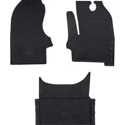 vidaXL Tapis de voiture 3 pcs Noir adapté pour Iveco DAILY 2014-