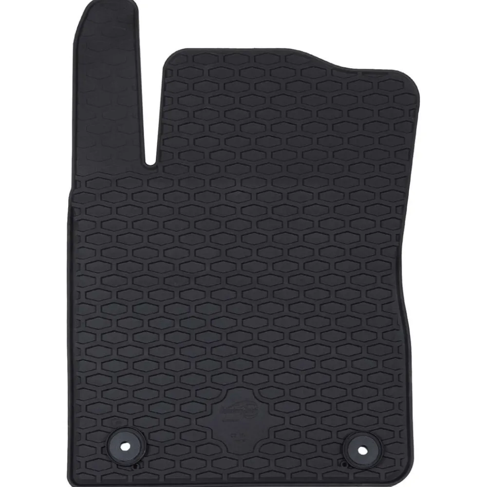 Pièces Détachées Pour Véhicules-vidaXL Tapis de voiture 4 pcs Noir Adapté pour C3 2017-2024 Caoutchouc