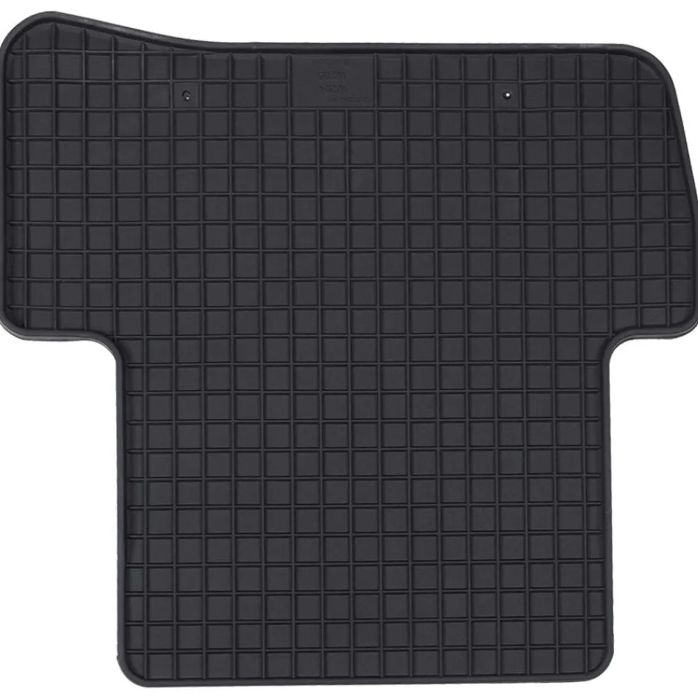 vidaXL Tapis de voiture 4 pcs Noir Caoutchouc