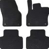 Pièces Détachées Pour Véhicules-vidaXL Tapis de voiture 4 pcs Noir adapté pour Audi Q3 2019-2025