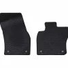vidaXL Tapis de voiture 2 pcs Noir Adapté pour VW CADDY 2020-