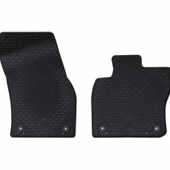 vidaXL Tapis de voiture 2 pcs Noir Adapté pour VW CADDY 2020-