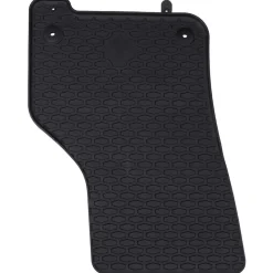 vidaXL Tapis de voiture 4 pcs Noir Caoutchouc